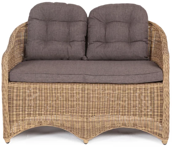 Двухместный плетеный диван Равенна 118X68X81 CM 3