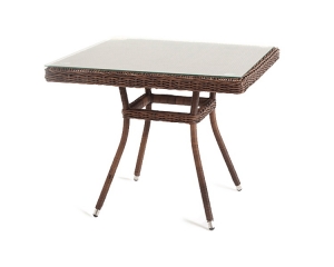 Плетеный стол Айриш 90X90X75 CM