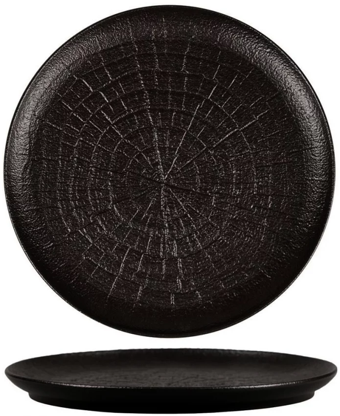 Тарелка Black Raw Wood Ø27 CM 1