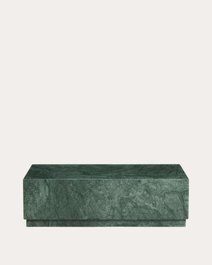 Журнальный столик Sorein из зелёного мрамора 100X50 CM 1