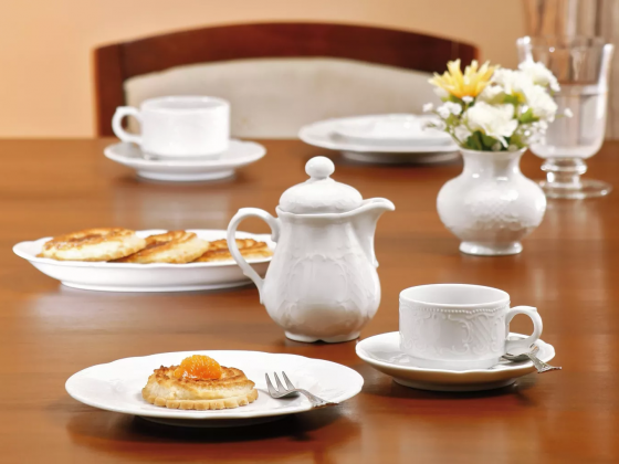 Фарфоровое овальное блюдо Salzburg Uni 28X19 CM 4