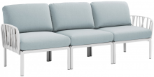 Диван садовый с подушками Komodo 216X78X88 CM