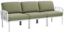 Диван садовый с подушками Komodo 216X78X88 CM