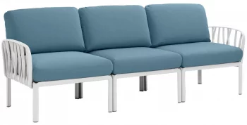 Диван садовый с подушками Komodo 216X78X88 CM