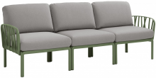 Диван садовый с подушками Komodo 216X78X88 CM