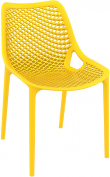 Стул пластиковый Air 50X60X82 CM жёлтый