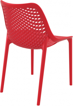 Стул пластиковый Air 50X60X82 CM красный