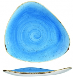 Тарелка треугольная Stonecast 31X31 CM Cornflower Blue
