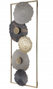 Декоративное настенное панно Circle 29X74 CM