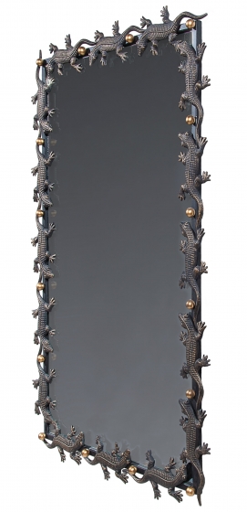 Зеркало в стальной раме Lizard 65X105 CM 2