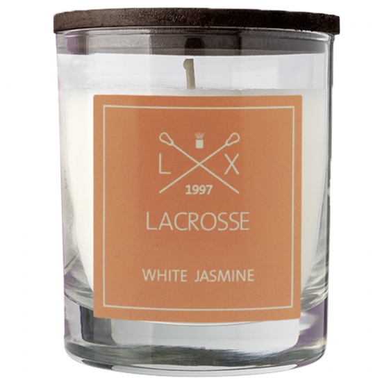 Свеча ароматическая Lacrosse White jasmine 40 часов горения 2