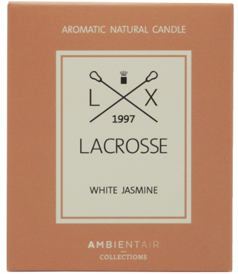 Свеча ароматическая Lacrosse White jasmine 40 часов горения 3
