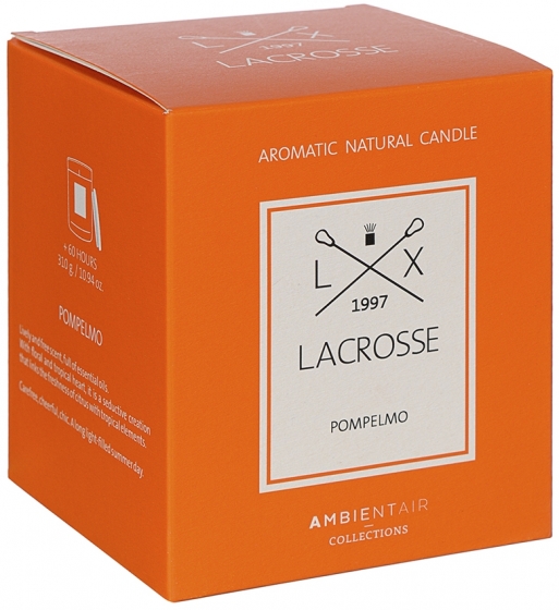 Свеча ароматическая Lacrosse Grapefruit 60 часов горения 3