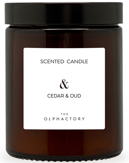 Свеча ароматическая The Olphactory Cedar Oud 27 часов горения 1