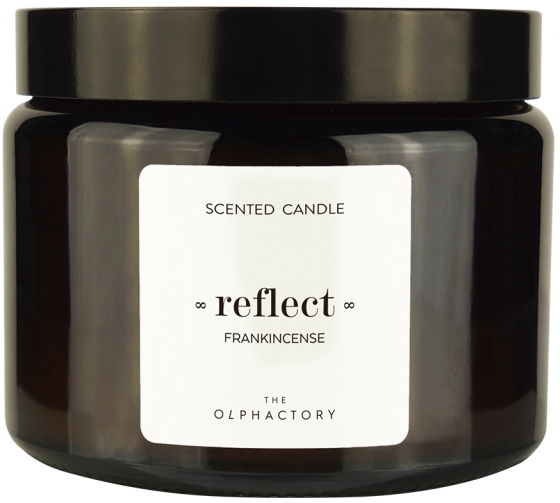 Свеча ароматическая The Olphactory Utopia Leather 60 часов горения 1