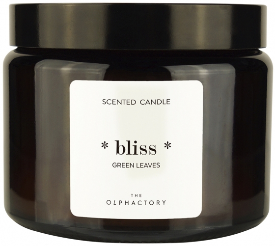 Свеча ароматическая The Olphactory Bliss Green Rhubarb 60 часов горения 1