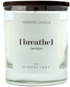 Свеча ароматическая Breathe Black Oxygen 40 часов горения