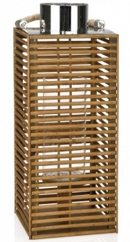 Подсвечник Bamboo and Chrome 18X18X45 CM