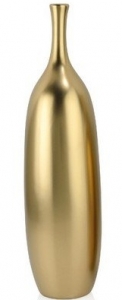 Ваза Amphora Matt Gold 14X14X50 CM