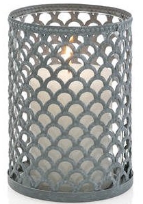 Подсвечник Netting Gray 11X11X15 CM