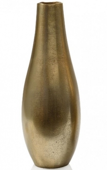 Ваза Antique Matt Gold 12X12X36 CM
