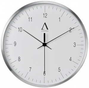 Часы настенные White Aluminium Ø30 CM