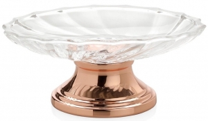 Мыльница Luxe Glass and Copper