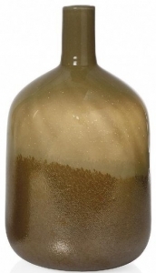 Ваза Bottle Beige Glass 12X12X39 CM