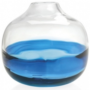Ваза Twist Blue Glass 22X22X22 CM