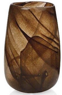 Ваза Leaf Brown Glass 17X17X26 CM