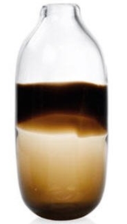 Ваза Twist Brown Glass 15X15X34 CM