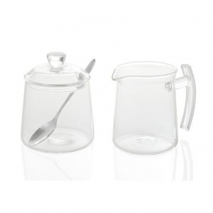 Сахарница и молочник Transparent Glass