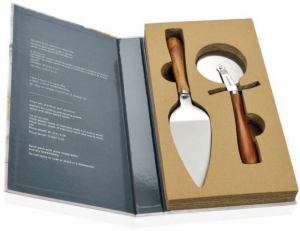 Подарочный набор нож и лопатка для пиццы