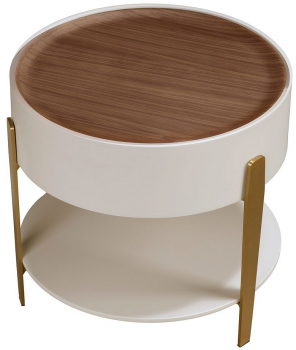 Круглый вспомогательный столик Roni 52X52X50 CM