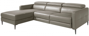 Угловой диван с реклайнером Kasini 258X173X75 CM