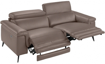 Диван-реклайнер кожаный Lasi 215X99X103 CM