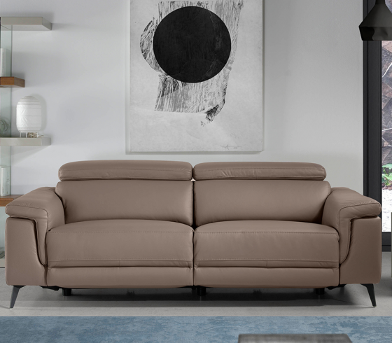 Диван-реклайнер кожаный Lasi 215X99X103 CM 7