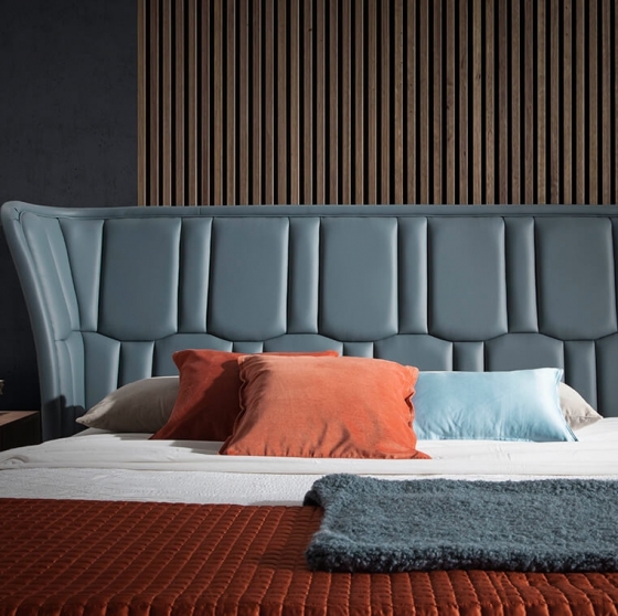 Кровать King Size 235X227X107 CM 4