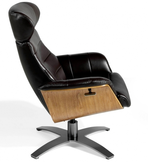 Кожаное кресло реклайнер Nature Life 79X84X100 CM 2