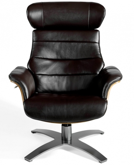 Кожаное кресло реклайнер Nature Life 79X84X100 CM 3