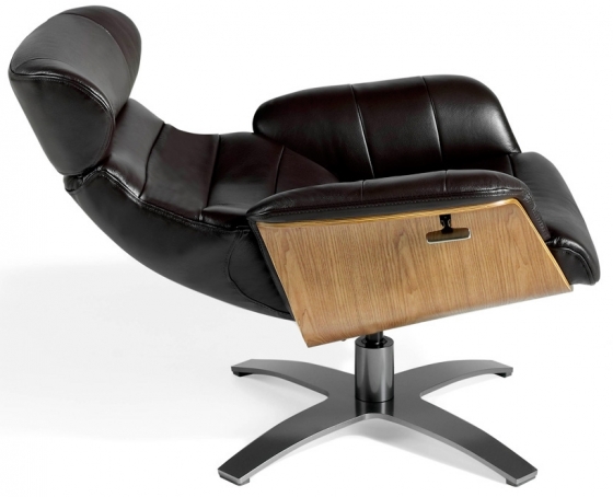 Кожаное кресло реклайнер Nature Life 79X84X100 CM 4