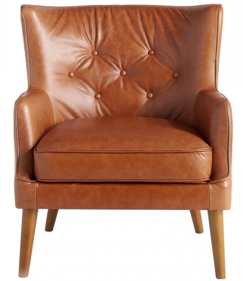 Кожаное кресло на каркасе из ясеня Buffalo 75X80X89 CM 2