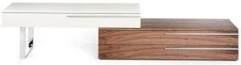 Тумбочка под телевизор из двух частей CPM 152X45X53 / 152X45X35 CM