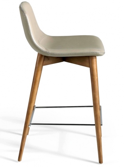 Полубарный стул на каркасе из ореха TAB 52X45X93 CM 3