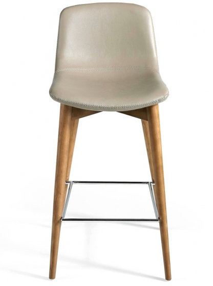 Полубарный стул на каркасе из ореха TAB 52X45X93 CM 2
