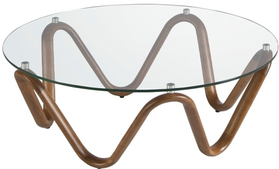 Журнальный столик Wawe 115X115X38 CM 1