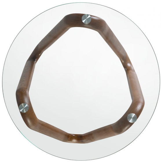 Журнальный столик Wawe 115X115X38 CM 4