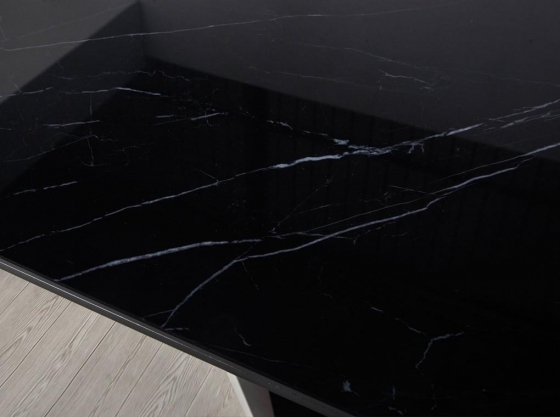 Стильный обеденный стол Rect 240X110X75 CM чёрный 5