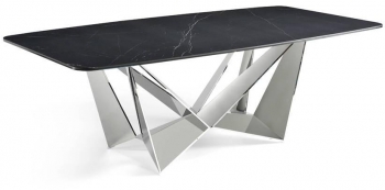 Стильный обеденный стол Rect 240X110X75 CM чёрный