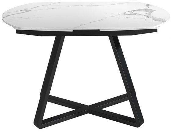 Раскладной стол с мраморной столешницей Varys 120-178X90X77 CM 4